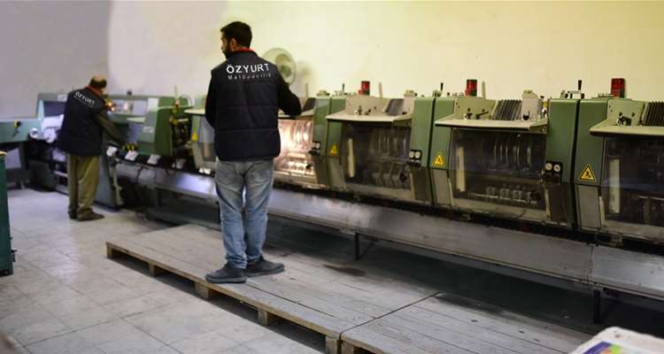 Reaksiyon Basımda Baskı Sonrası